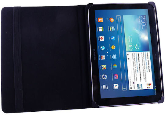 Volte-Tel 24cm Universal Leather Fuchsia Flip Cover Φούξια (Universal 14.6)