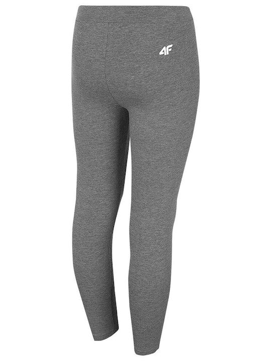 4F Kinder Leggings Lang Gray