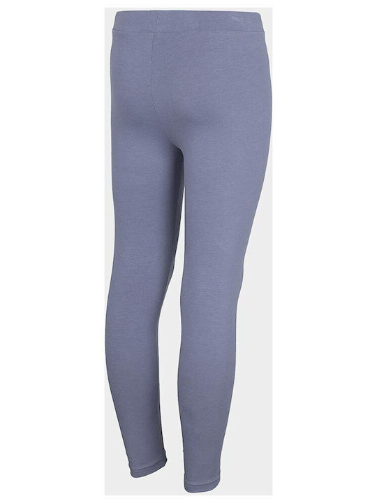 4F Kinder Leggings Lang Blau