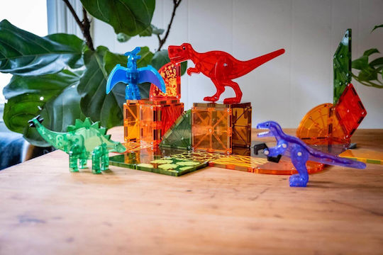 Magna-Tiles Magnetic Construction Toy Dino World for Children 3+ years+ Years