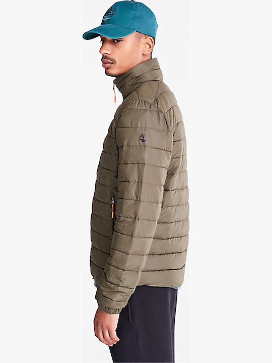 Winter Jacket Puffer Waterproof Khaki
