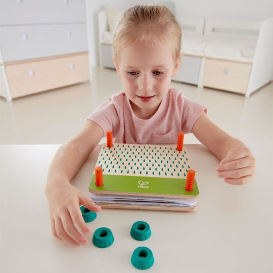 Hape Ζωγραφική Flower Press για Παιδιά 3+ Ετών