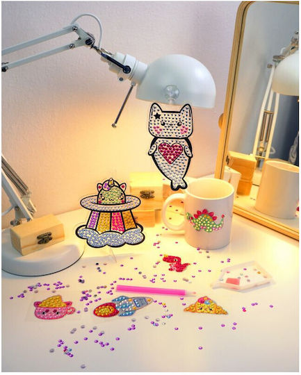 Nice Group Stickers Creations with Gems for Children 6+ years old Years