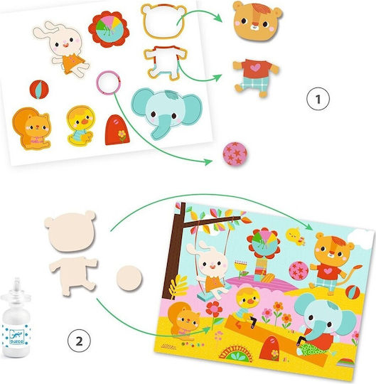Djeco Collage Travels for Children 1.5+ Years