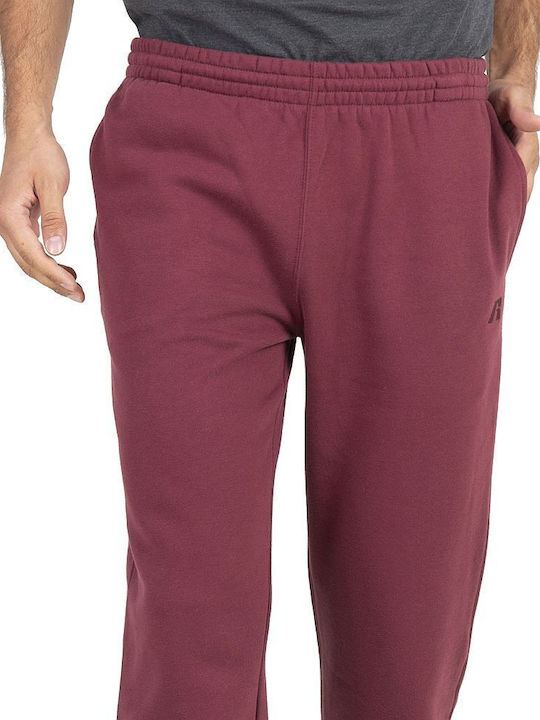 Jogginghose mit Gummizug Burgundisch