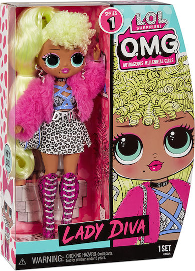 MGA Entertainment OMG Lady Diva Doll for 3+ years+ Years 23cm