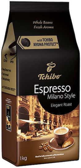 Tchibo Espresso Coffee Milano Style Whole Beans 1kg