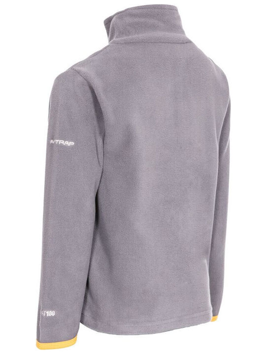 Trespass Kids Blouse Long Sleeve Gray Etto Storm