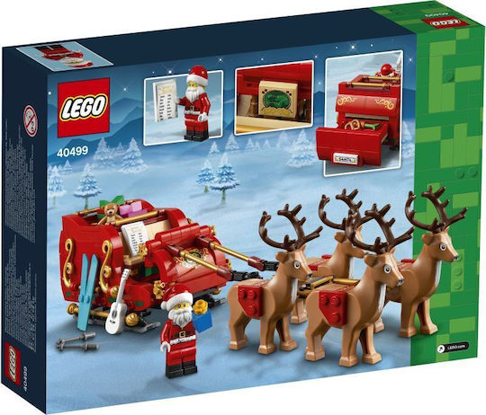 LEGO Seasonal Santa's Sleigh for Ages 9+ 343 Pieces