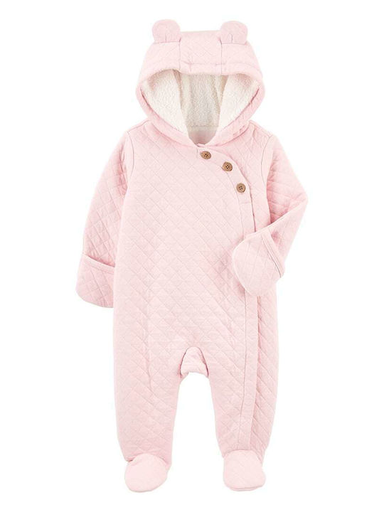 Carter's Baby Bodysuit Exit Set Long-Sleeved Pink