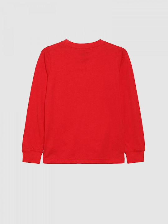 Levi's Kids Blouse Long Sleeve Red