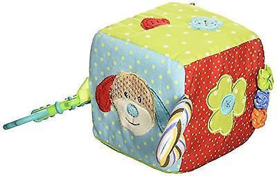 Big Jigs Big Jigs Baby Activity Toy Cube Fabric with Sounds for Newborns