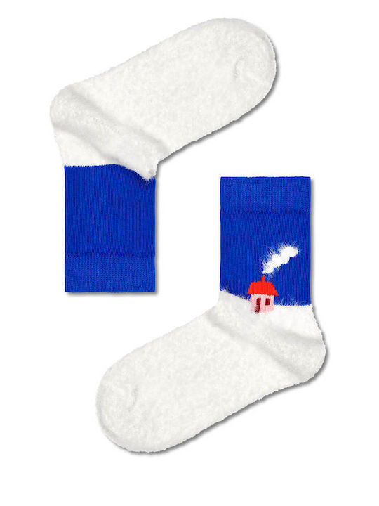 Happy Socks Boys 3 Pack Ankle Socks Holiday Blue