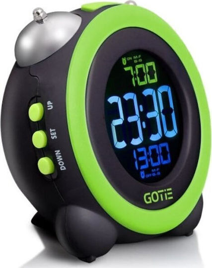 Gotie Gotie Tabletop Digital Clock with Alarm GBE-300Z