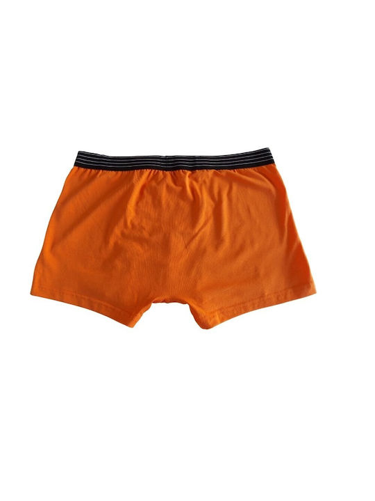 Kybbvs Men's Boxer Orange KB906