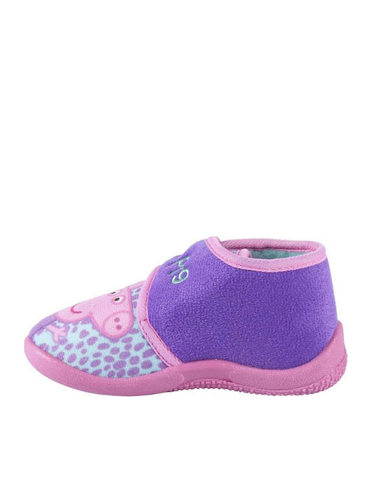 Papuci Pentru Copii Ghete Lila Peppa Pig