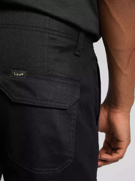 Pantaloni Elastic Negru