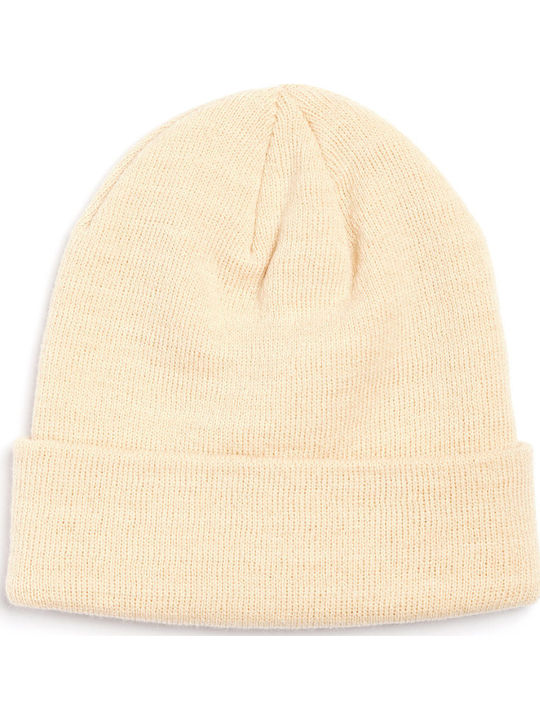 222.EU03.19 Beanie Unisex Beanie Ecru
