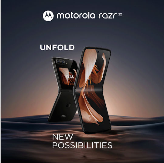 Motorola Moto Razr 2022 5G Dual SIM (8GB/256GB) Satin Black
