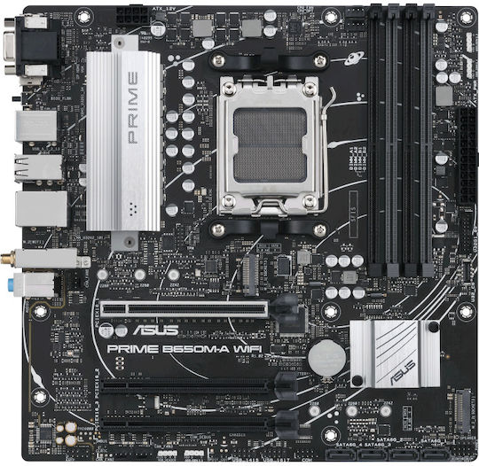 Asus Prime B650M-A WiFi Placă de bază Micro ATX cu AMD AM5 Socket