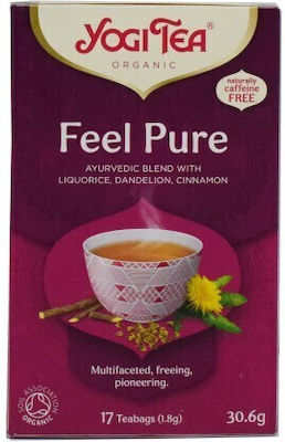 Yogi Tea Feel Pure Liquorice 17 Bags 30.6gr