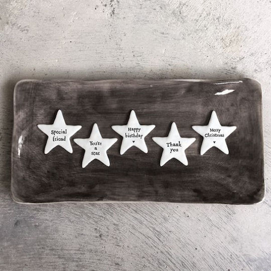 Synchronia Decorativ Steaua de mare Thank you din Ceramică 3.6cm 1buc