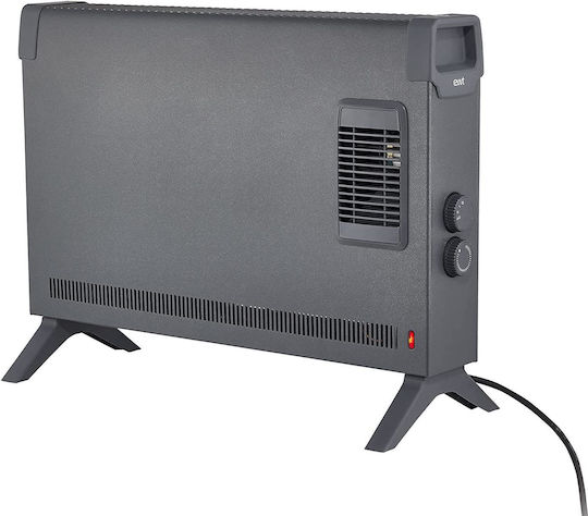 EWT ML Turbo Θερμοπομπός Δαπέδου 2000W 57x44.3cm Γκρι