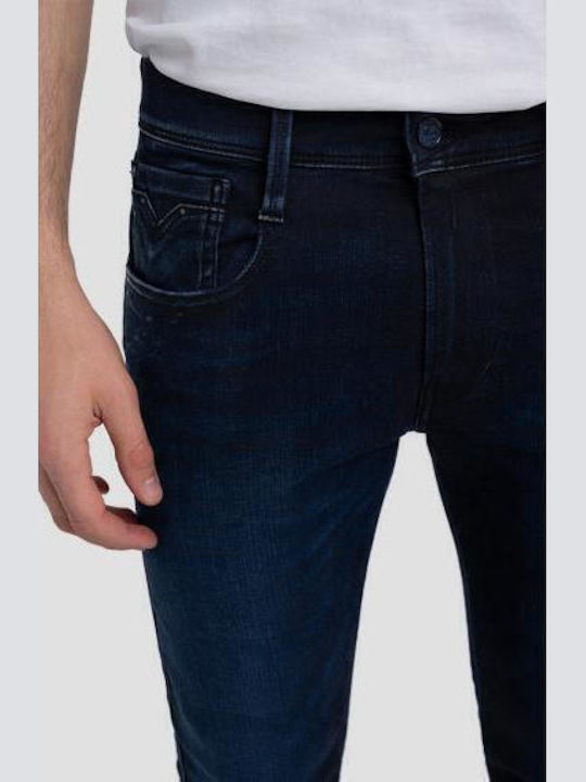 Herren Jeanshose Elastisch mit Skinny Passform Blau
