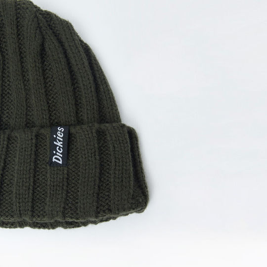 Bay Port Beanie Männer Beanie mit Rippstrick in Khaki Farbe