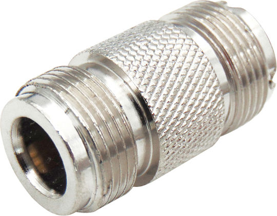 JKG JT1221 Konverter UHF weiblich zu N-Stecker, N-type weiblich Silber 10Stück
