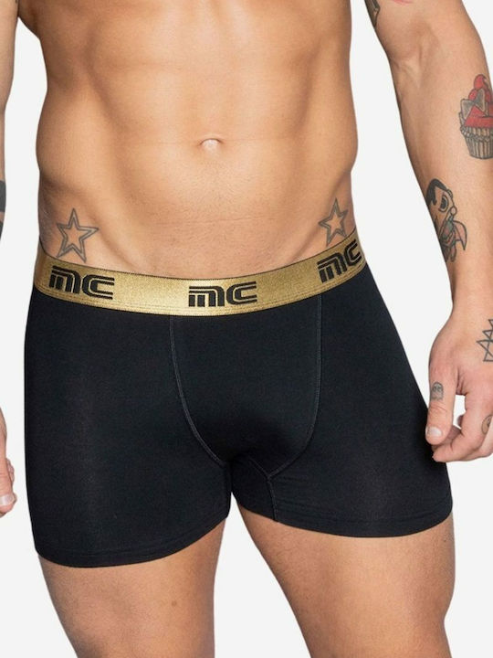 Nina Club Herren Boxershorts Black / Metallic 1Packung