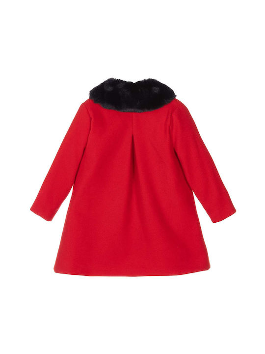 Tutto Piccolo Kids Coat Long Red