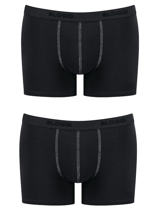 Ανδρικά Μποξεράκια Μαύρα 2Pack