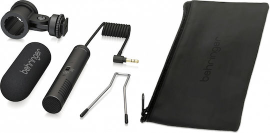 Behringer Video Mic MS Πυκνωτικό Μικρόφωνο 3.5mm Επιτραπέζιο για Studio