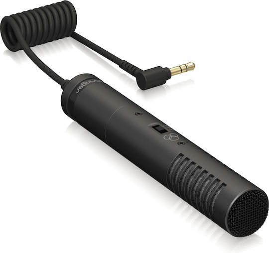 Behringer Video Mic MS Πυκνωτικό Μικρόφωνο 3.5mm Επιτραπέζιο για Studio