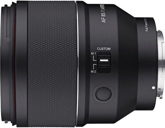 Samyang Full Frame Camera Lens AF 1,4/85 FE II Telephoto for Sony E Mount Black
