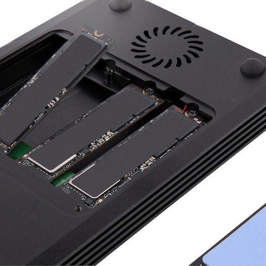 StarTech Case for 4 Hard Drives M.2 PCI Express with Connection Thunderbolt 3