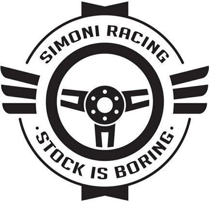 Simoni Racing Αυτοκόλλητο Αυτοκινήτου Stock Is Boring 6.3 x 6.3cm