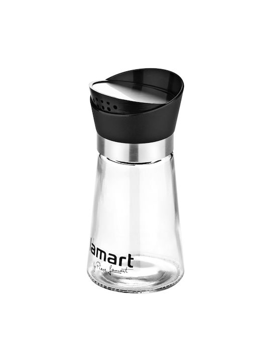 Lamart Set Sare și Piper Sticlă cu Suport 2buc