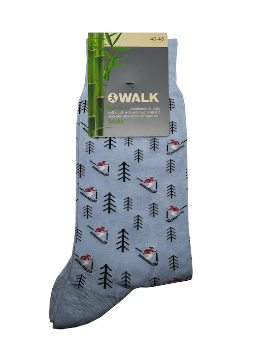 Walk Ανδρικές Κάλτσες Γαλάζιες