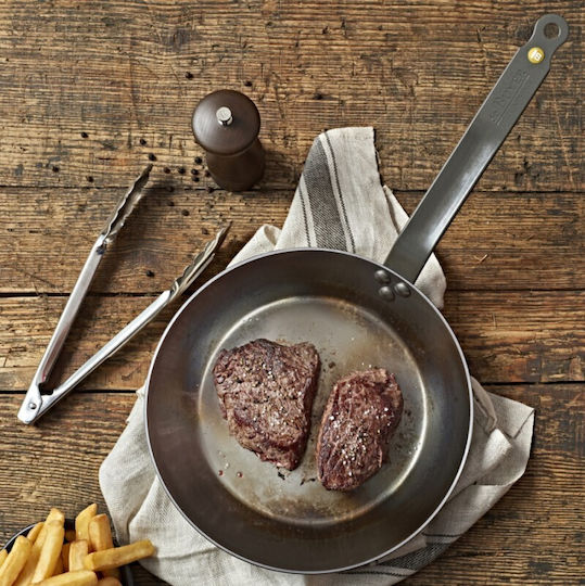 De Buyer Steak Lover Тиган от Въглеродна Стомана 26см