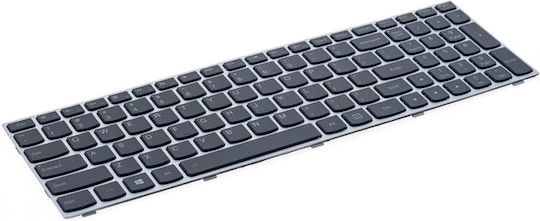 Keyboard for IdeaPad Z51-70 with Frame English (US) Gray