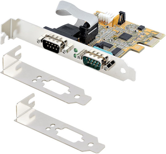StarTech Κάρτα PCI σε 2 θύρες RS232 DB9 Serial