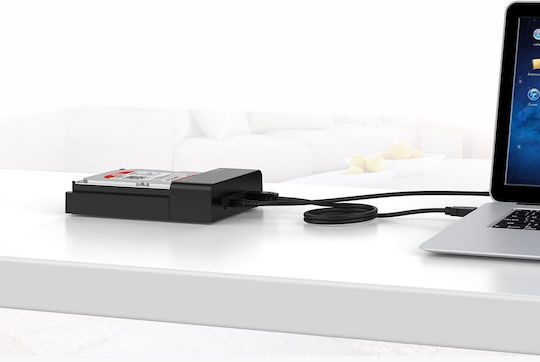 Orico Hard Drive Docking Station SATA 2.5" / 3.5" with Connection USB 3.0 (6518US3-V2-EU)