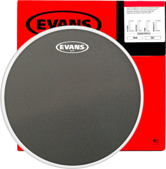 Evans Hybrid Coated Δέρμα κάσας για Κρουστά 14"