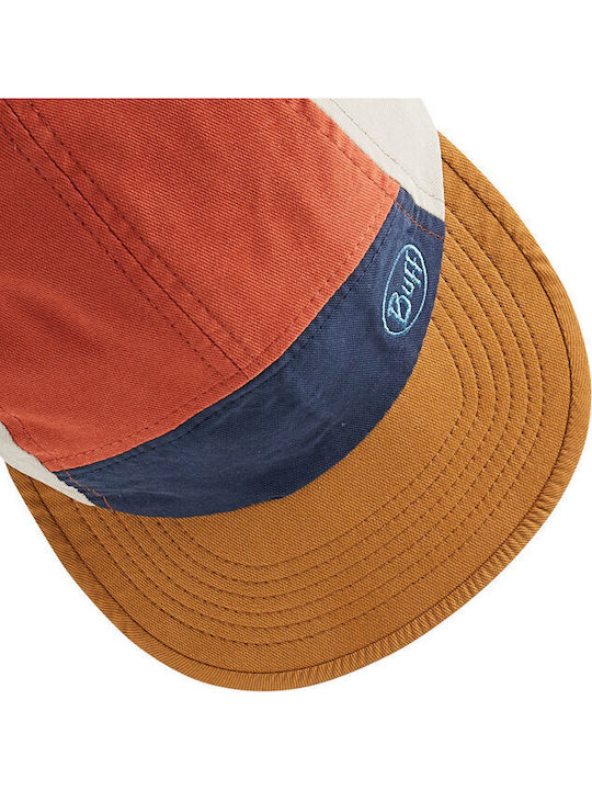 Buff Kids' Hat Jockey Fabric Sunscreen Multicolour
