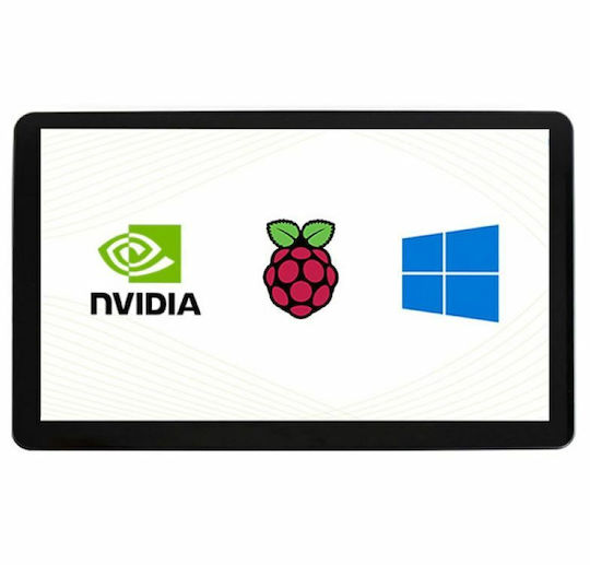 Waveshare Pi Display QLED 10.1" HDMI 1280x720 IPS Capacitive Touchscreen USB
