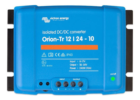 Victron Energy Orion-Tr 12/24-10 Isolated Voltage Converter DC/DC 12V to 24V