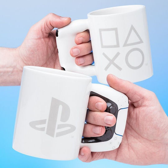Paladone Playstation Shaped Κούπα Κεραμική Λευκή Paladone Playstation Shaped Κούπα Κεραμική Λευκή