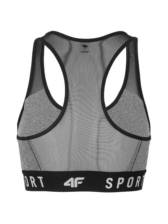 4F Women's Sports Bra without Padding Gray